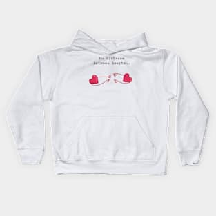 No Difference Between Hearts Kids Hoodie